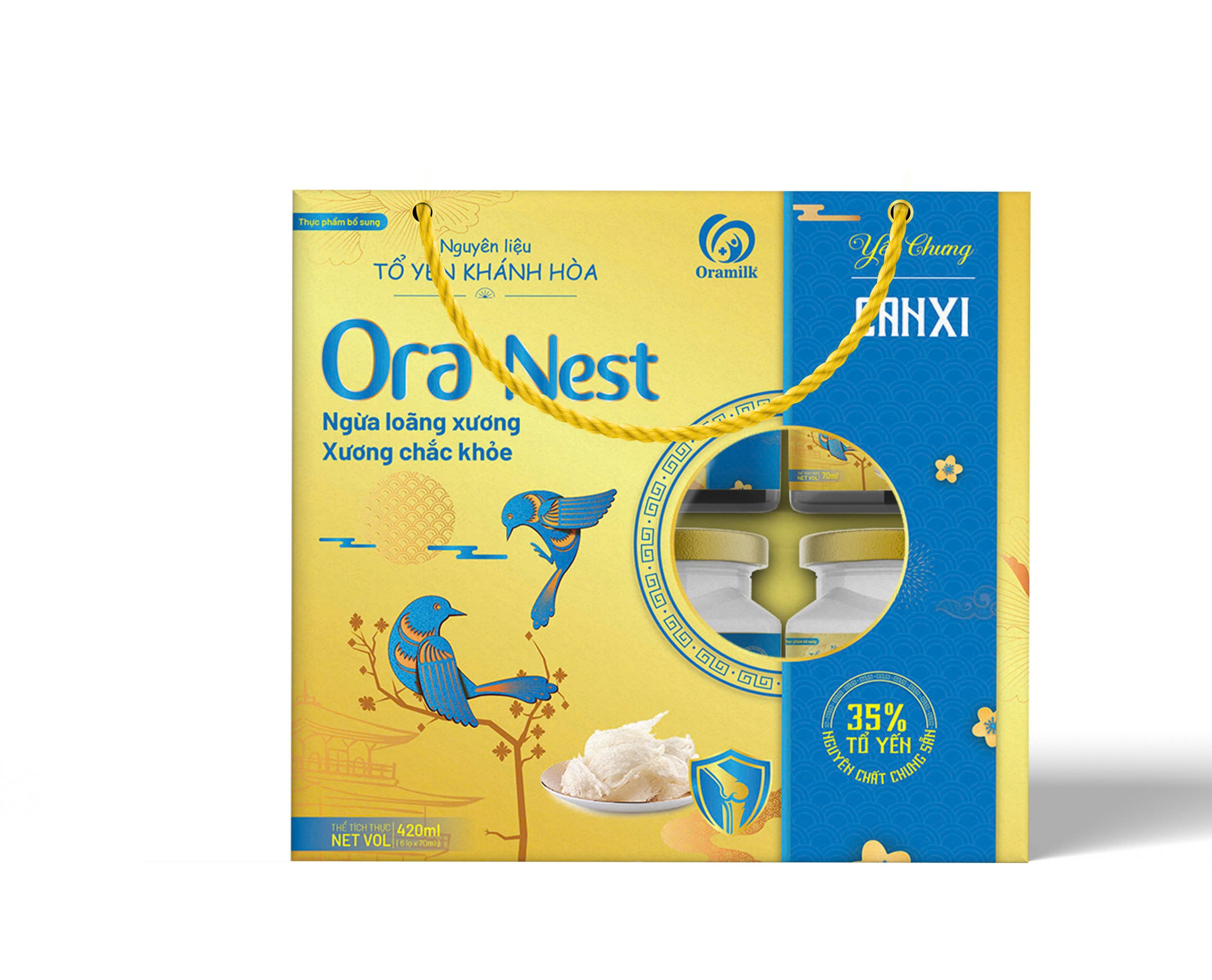 ORANEST Ngừa loãng xương Xương chắc khỏe - lốc 6 hũ