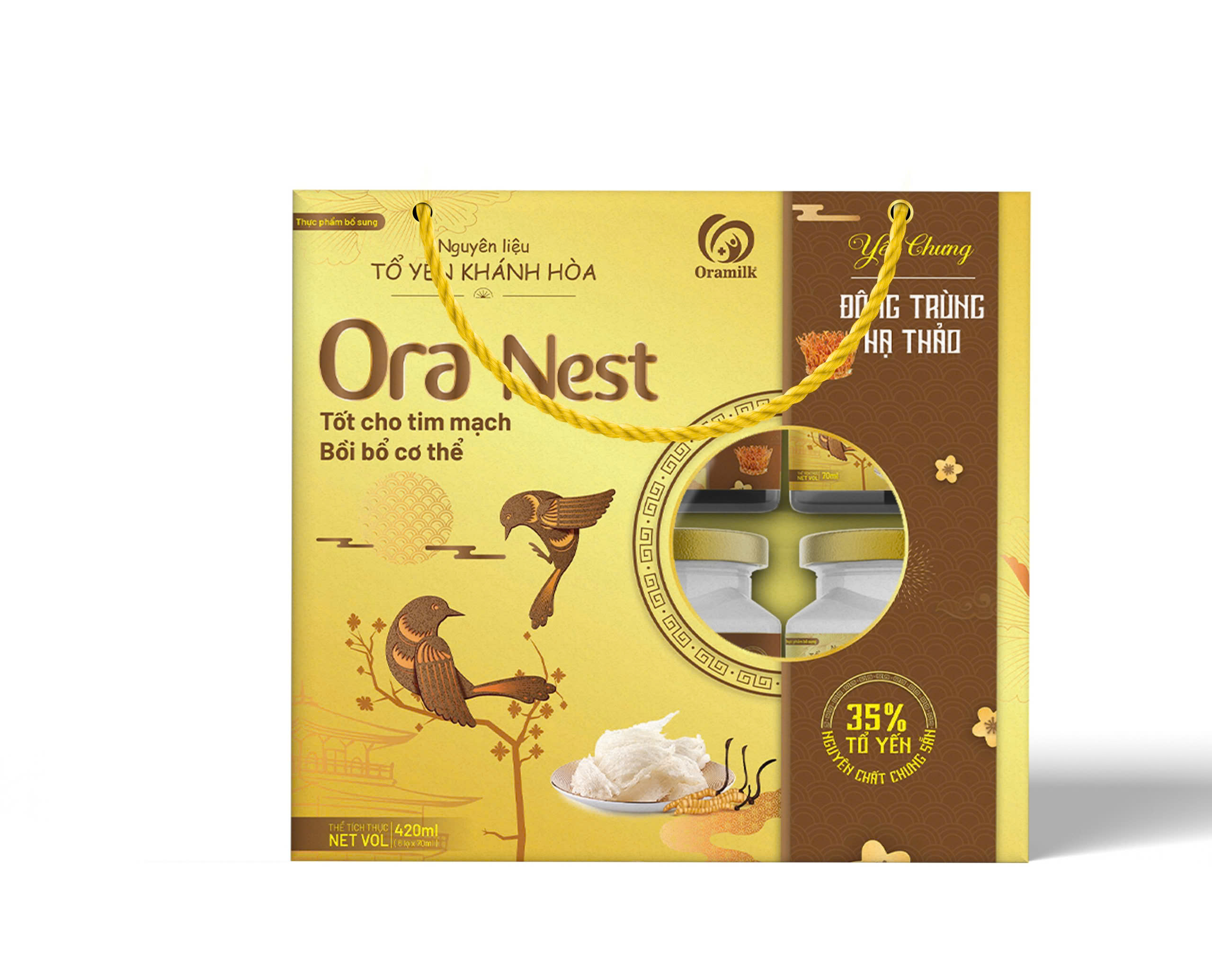 ORANEST Tốt cho tim mạch Bồi bổ sức khỏe - lốc 6 hũ